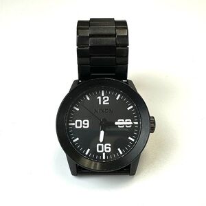 Nixon The Private mens watch black Analog stainless steel  Working Small Wrist